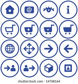 Vector E-Commerce Icon Set