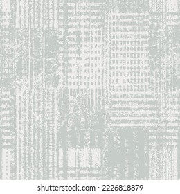 Vector Ecru smoke grey mesh layered paint printed pattern design Fabric linen blended washed coat surface tile jacquard texture digital printing pattern design. Abstract Textured nature style digital 