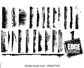 Vector Edge Grunge Isolated