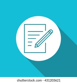 Vector Edit File Icon