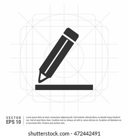 Vector Edit icon, Pencil Icon