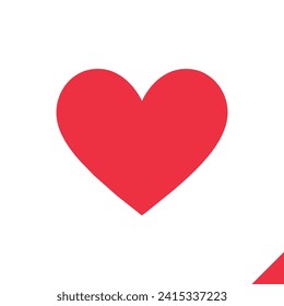 Ícono Editable vector corazón del Día de San Valentín