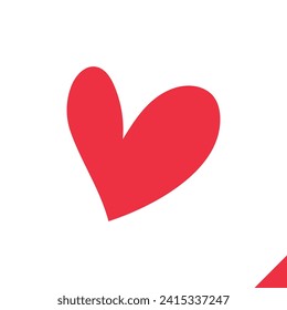 Vector Editable Icon Heart of Valentine's Day