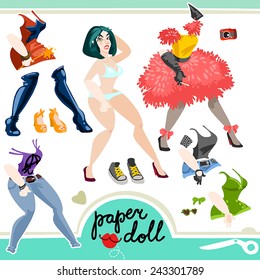 vector editable illustration in cartoon style