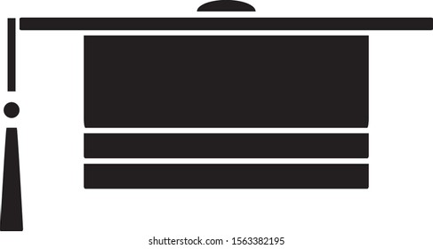 Vector education Icon on white background