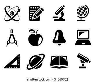 Vector: Education icons