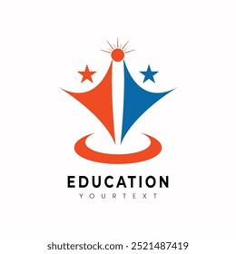 Vektor Bildung Logo Bildung Business Logo Vorlage, Branding Design Vektor.