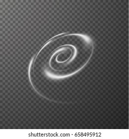 Vector effect background with shiny spiral frame. EPS10
