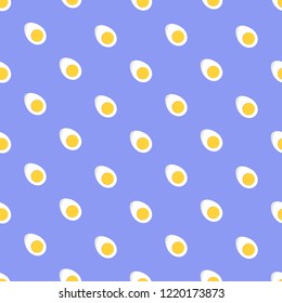 Vector. Egg. Chicken Egg. Pattern.