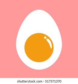 Vector egg icon. Food icon. Eps 10