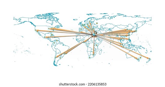 Mapa conceptual de vectores de Egipto, mapa de concepto de exportación para Egipto sobre fondo blanco adecuado para conceptos de exportación. El archivo es adecuado para la edición digital y para las impresiones de todos los tamaños.