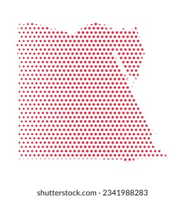 Vector Egypt Dotted Map Illustration
, can be used for business designs, presentation designs or any suitable designs.