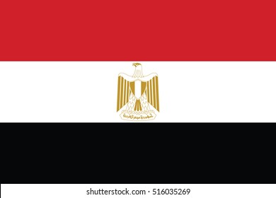 Vector Egypt flag, Egypt flag illustration, Egypt flag picture, Egypt flag image,