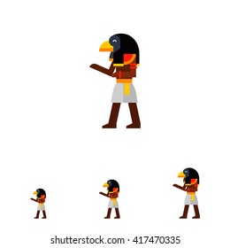 Vector Egyptian God Ra icon