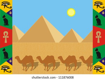 Vector Egyptian motifs