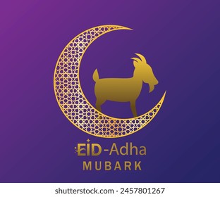 vector eid al adha mubarak islamic traditional festival background