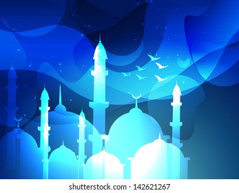 vector eid festival islamic background