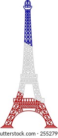 the vector eiffel tower