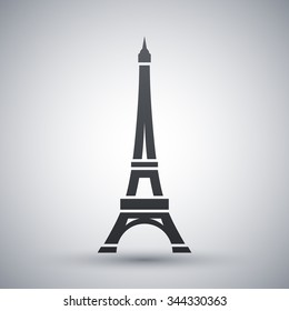 Vector Eiffel Tower Icon