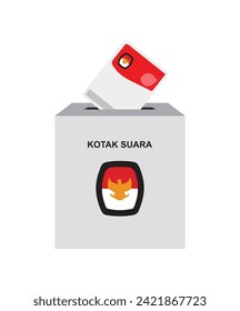 VECTOR Election Box Pemilu Indonesia