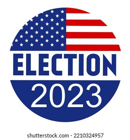 Vector of election day in the united states