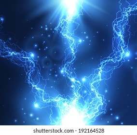 Vector electric background. EPS10