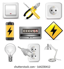 Vector Electrical Icons