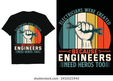 Vector electrician t shirt design,
Electricians Graphic T-shirt Design,
Electrician Vector
