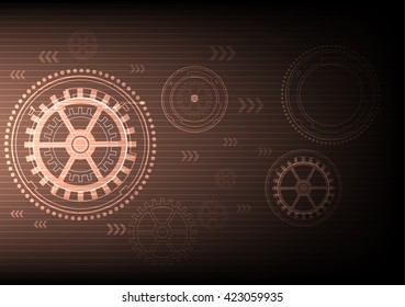 vector electronic communication background, speed internet signal technology