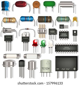 Vector electronic components