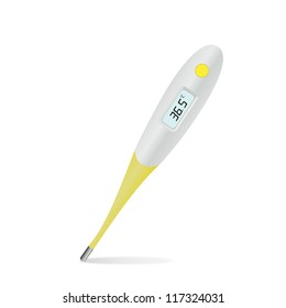 Vector electronic thermometer