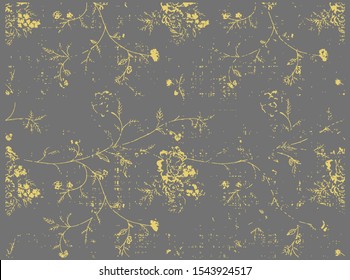 Vector elegance and simple grunge monochrome  textured  pattern; tartan design.