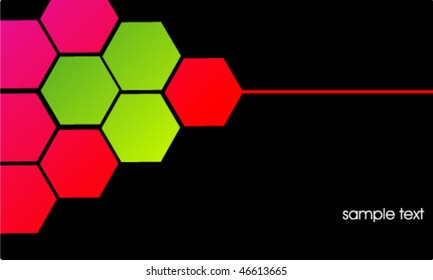 Vector elegant abstract business background