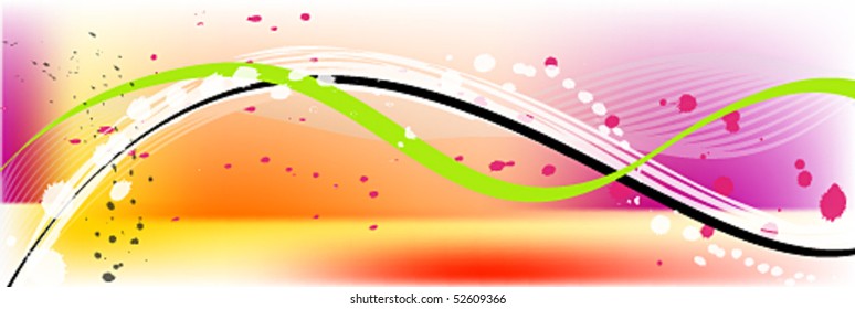 Vector elegant abstract business background