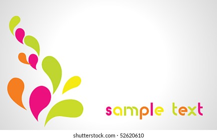 Vector elegant abstract business background