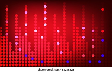 Vector elegant abstract music background