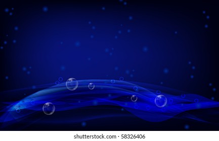 Vector elegant abstract smoke - business background