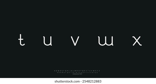 Vector elegant alphabet letters font classic modern serif lettering minimal fashion	