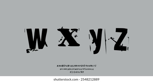 Vector elegant alphabet letters font classic modern serif lettering minimal fashion	