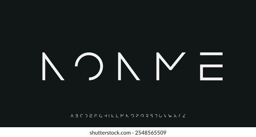 Vector elegant alphabet letters font classic modern serif lettering minimal fashion	