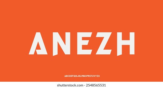 Coleção de Fontes do Alfabeto Clássico e Moderno Lettering Elegante Minimalista 
