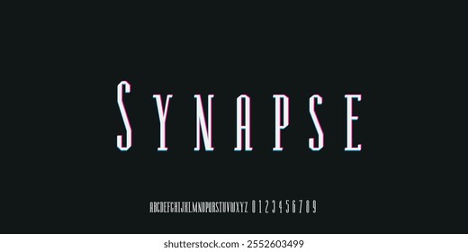 Alphabet Font Collection Klassische und moderne Schrift Elegant Minimalist 
