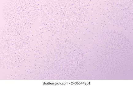 Vector elegante fondo con paisaje de mandala.