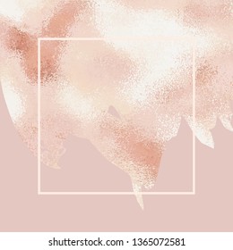 Vector elegant background with rose gold for sales, blogs, social media, web design, covers and postcards