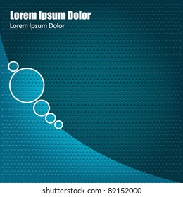 Vector elegant blue abstract business background