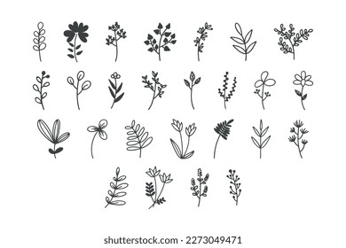 vector elegant blue floral ornaments