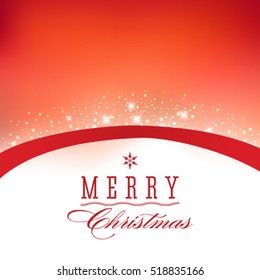 Vector elegant Christmas background.Merry Christmas and Happy New Year card design. Perfect as invitation or announcement.