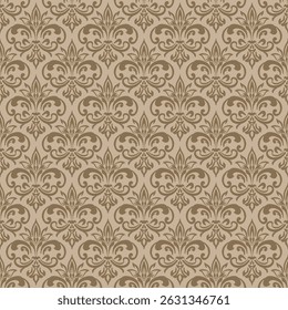 Vector Elegant Damask Seamless Pattern for Wallpaper, Fabric, Branding, Packaging, Invitations, Wedding, Home Decor Design.