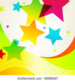 Vector elegant floral summer business background