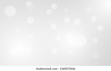Vector, Elegant 
gray color background with, Abstract colorful bokeh light background. Vector illustration